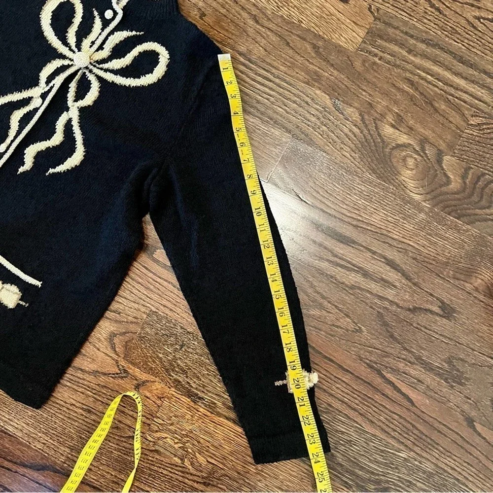 South Cotton Light, Black Knit Sweater - Picture 12 of 12